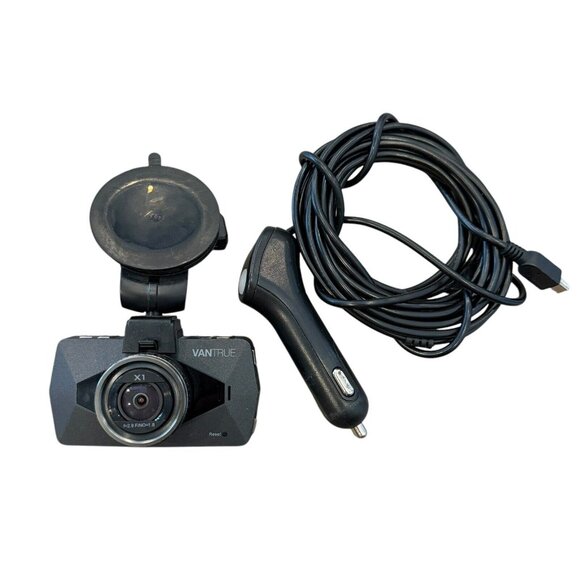 Vantrue X1 Pro Black 2.7-Inch TFT LCD Night Vision Super HD Dash Cam - Picture 1 of 5